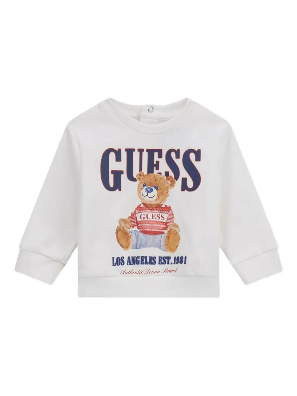 Guess Elasticated-cuff Trousers Set In Multi