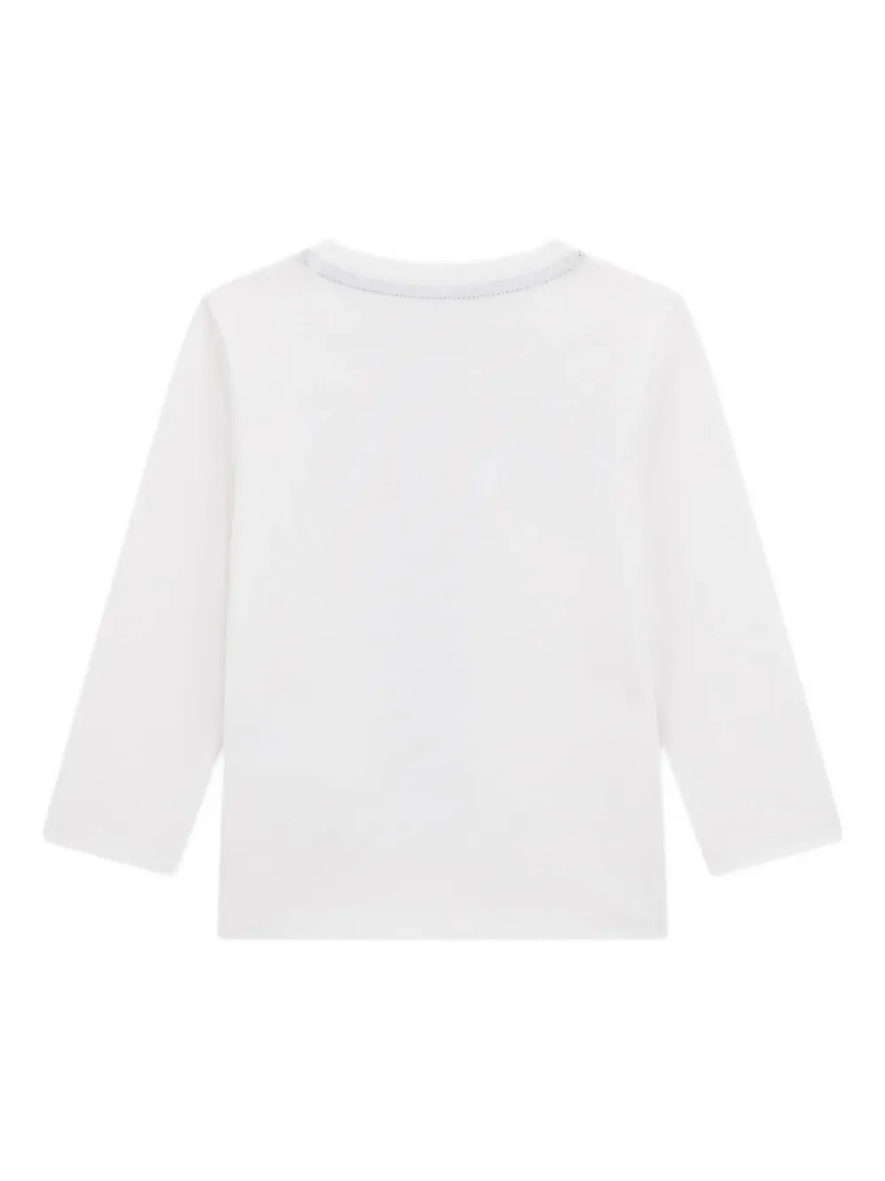 guess kids teddy-print long-sleeve top | Boys T-Shirts | Image 2