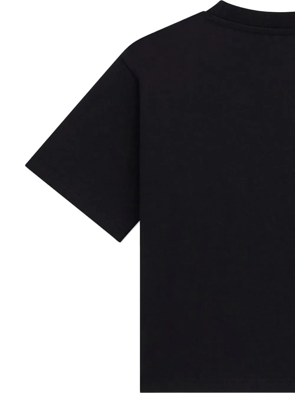 Guess Embellished Heart-graphic T-shirt In Black