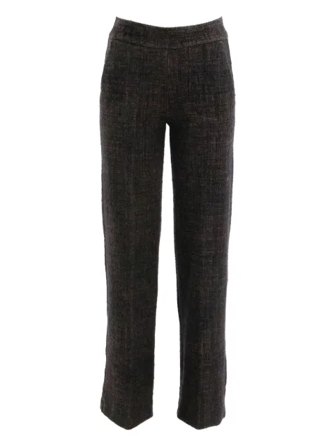 Avenue Montaigne Carla textured trousers