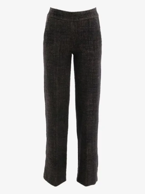 Avenue Montaigne Carla textured trousers