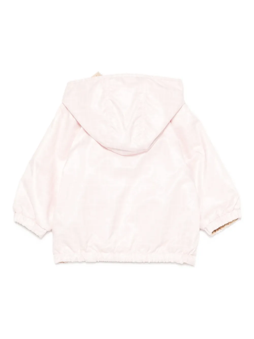 Fendi Kids Jack met capuchon en rits Roze