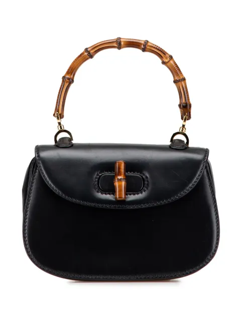 Gucci Pre-Owned 20th Century Calfskin Bamboo Night handbag