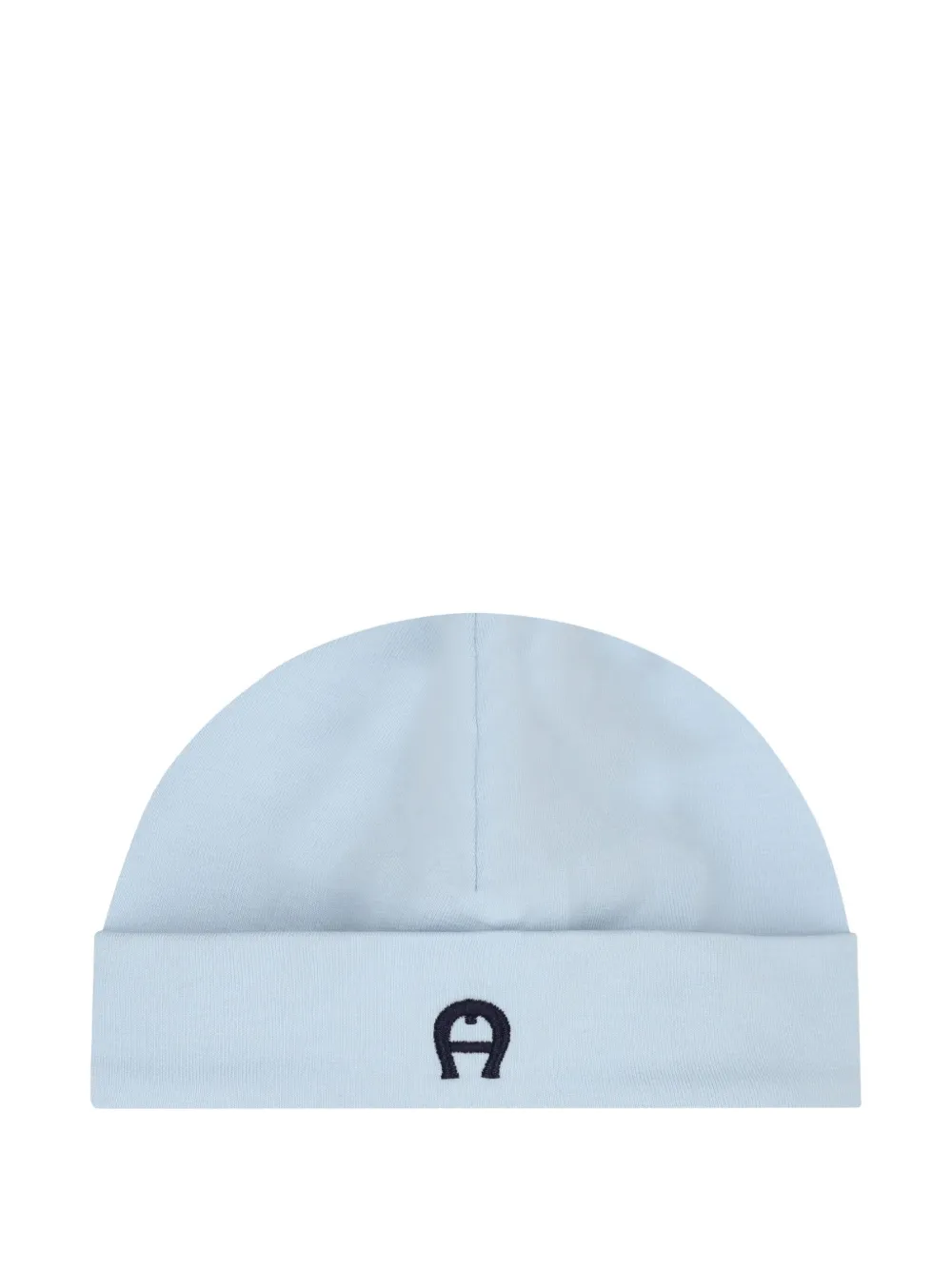 Aigner Kids logo-embroidered beanie | Blue | Image 1