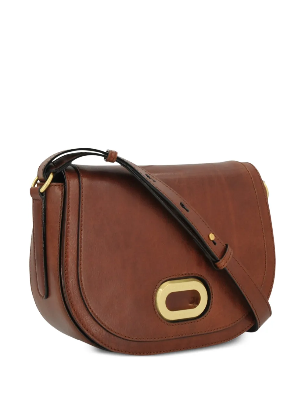 The Bridge logo-plaque leather crossbody bag | Image 2