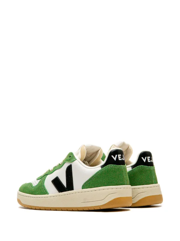 VEJA V-logo Suede Sneakers White FARFETCH PH
