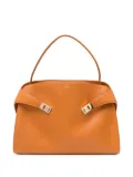Ferragamo leather shoulder bag - Orange