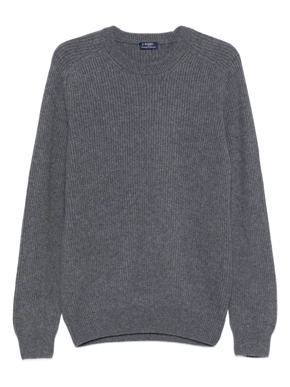 Barba pull à design côtelé | gris | Image 1
