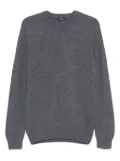 Barba ribbed crew-neck sweater - Grey