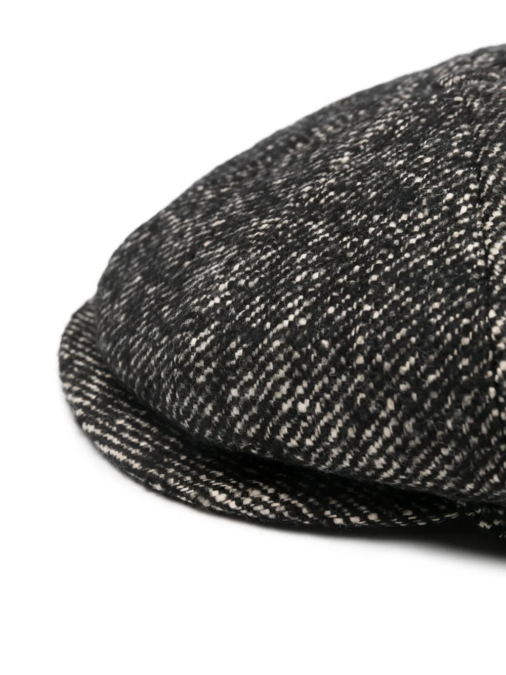 Tagliatore Tweed baret Zwart