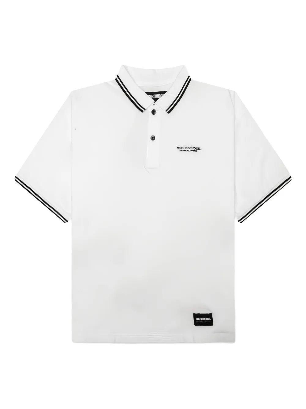 Neighborhood pique-collar polo shirt | White | Image 1