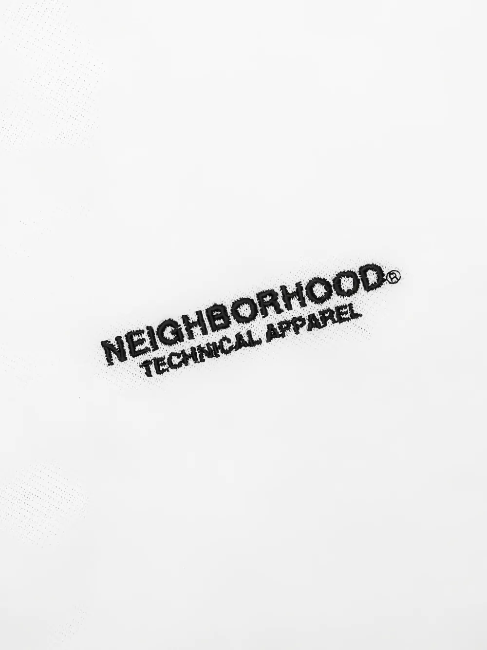 Neighborhood Poloshirt met piquekraag Wit