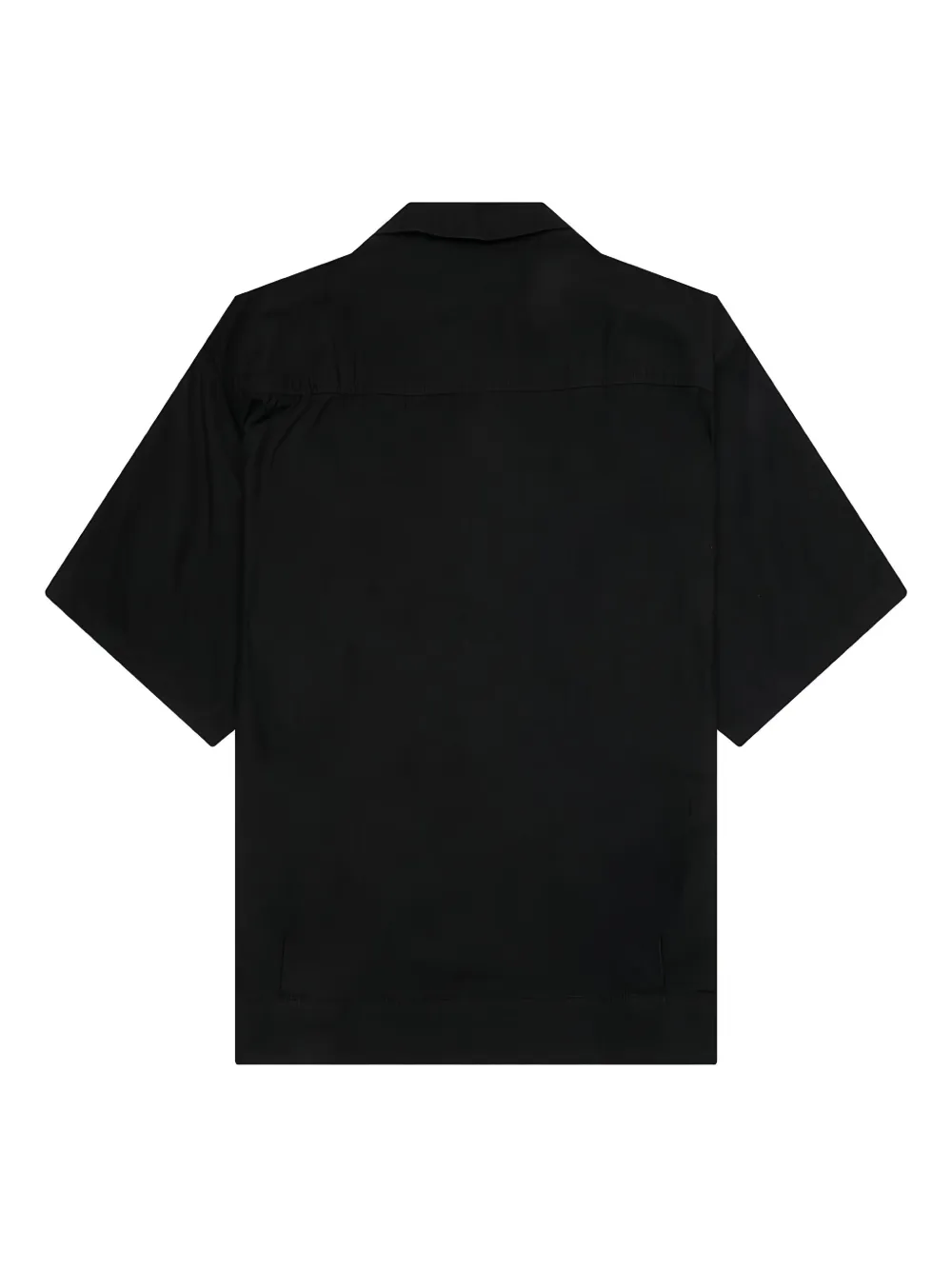 Neighborhood Overhemd met geborduurd logo - Zwart