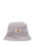 Carhartt WIP Gellar striped bucket hat - Grey