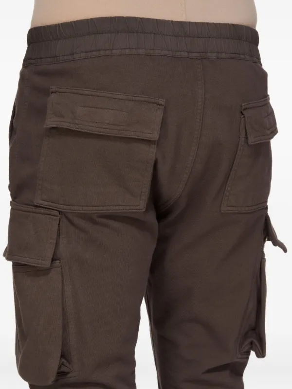 Rick Owens DRKSHDW Drawstring Cargo Pants | Brown | FARFETCH AO