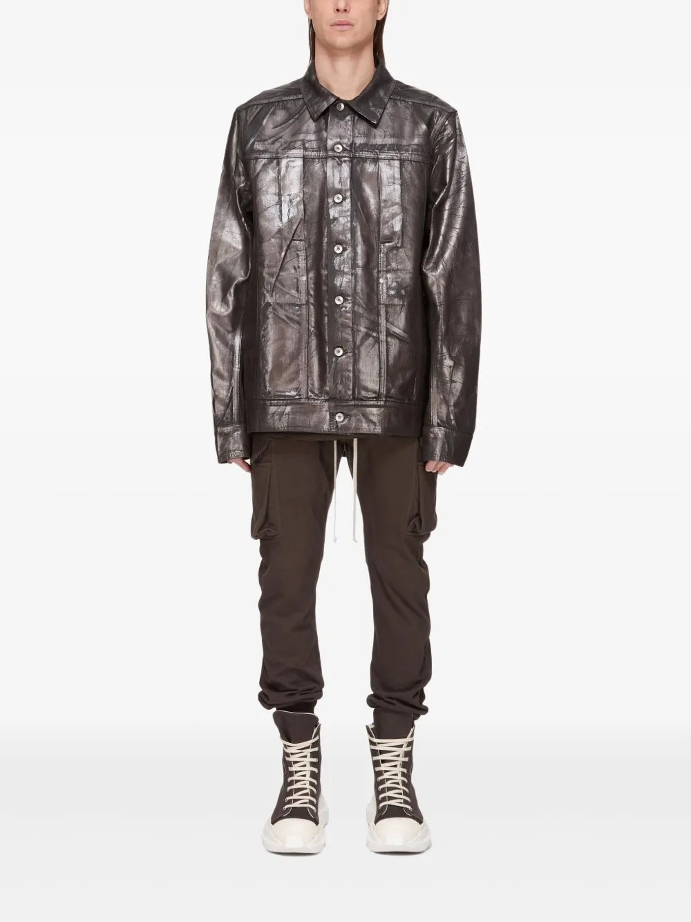 Rick Owens DRKSHDW drawstring cargo pants - Bruin