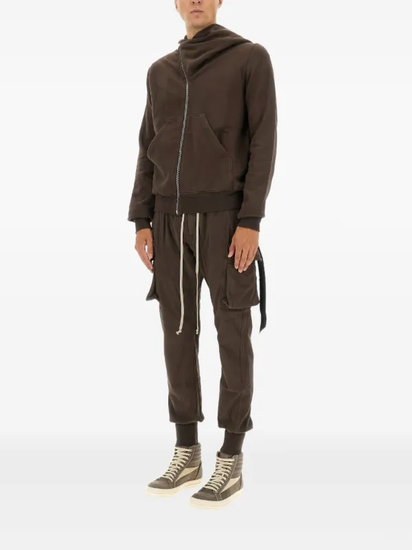 Rick Owens DRKSHDW Drawstring Cargo Pants | Brown | FARFETCH