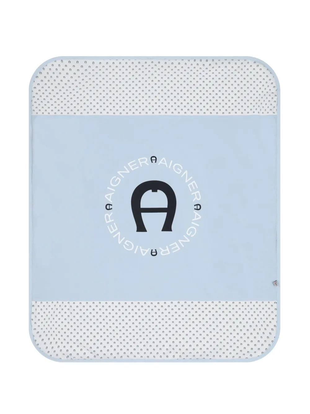Aigner Kids Coperta con logo | blu | Image 1