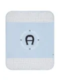 Aigner Kids logo-print blanket - Blue
