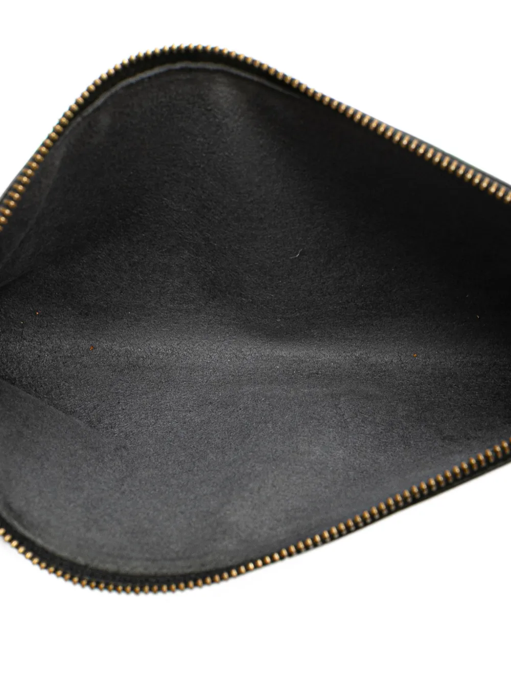 Pre-owned Louis Vuitton 2001 Epi Pochette Accessoires Shoulder Bag In Black