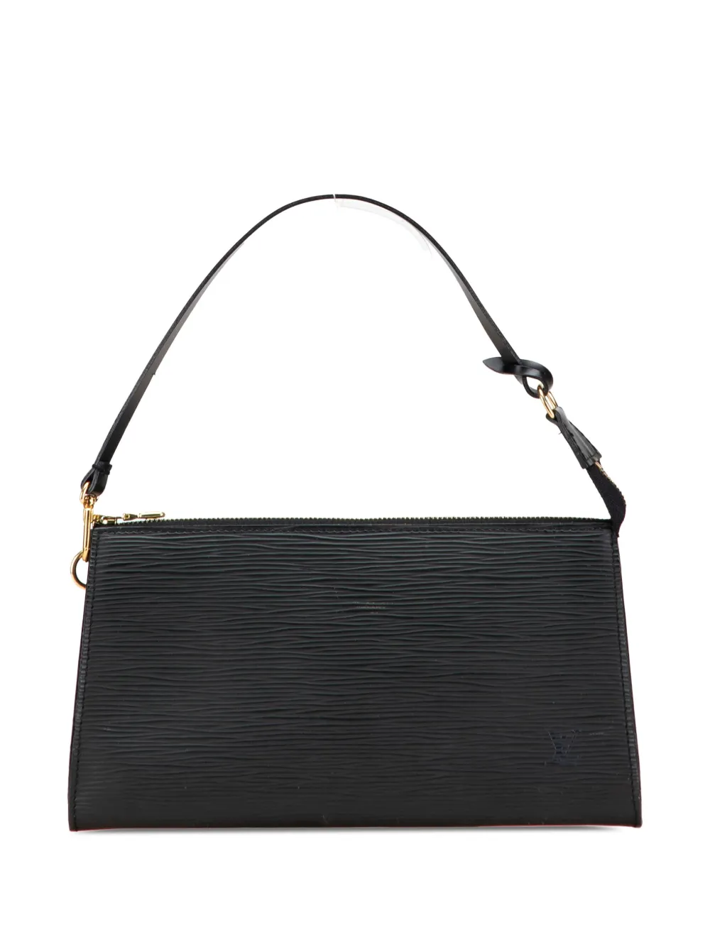 Louis Vuitton Pre-Owned 2001 エピ ポシェット アクセソワール ショルダーバッグ - ブラック Louis Vuitton Pre-Owned 2001 エピ ポシェット アクセソワール ショルダーバッグ - ブラック