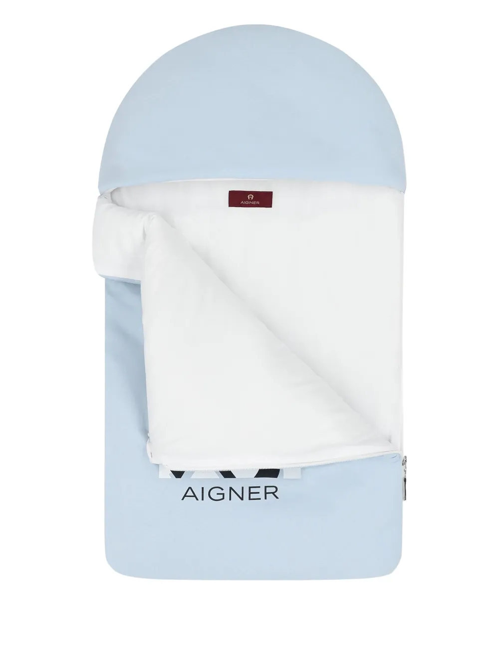 Aigner Kids Slaapzak met logoprint Blauw