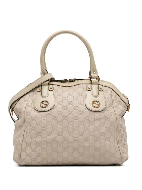 Gucci Pre-Owned bolsa satchel Guccissima Scarlett mediana 2016-2025