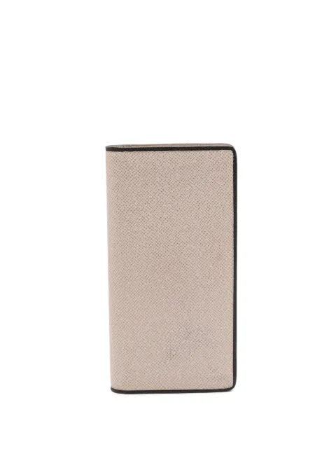 Louis Vuitton Pre-Owned cartera Taiga Portefeuille Brazza plegable 2018