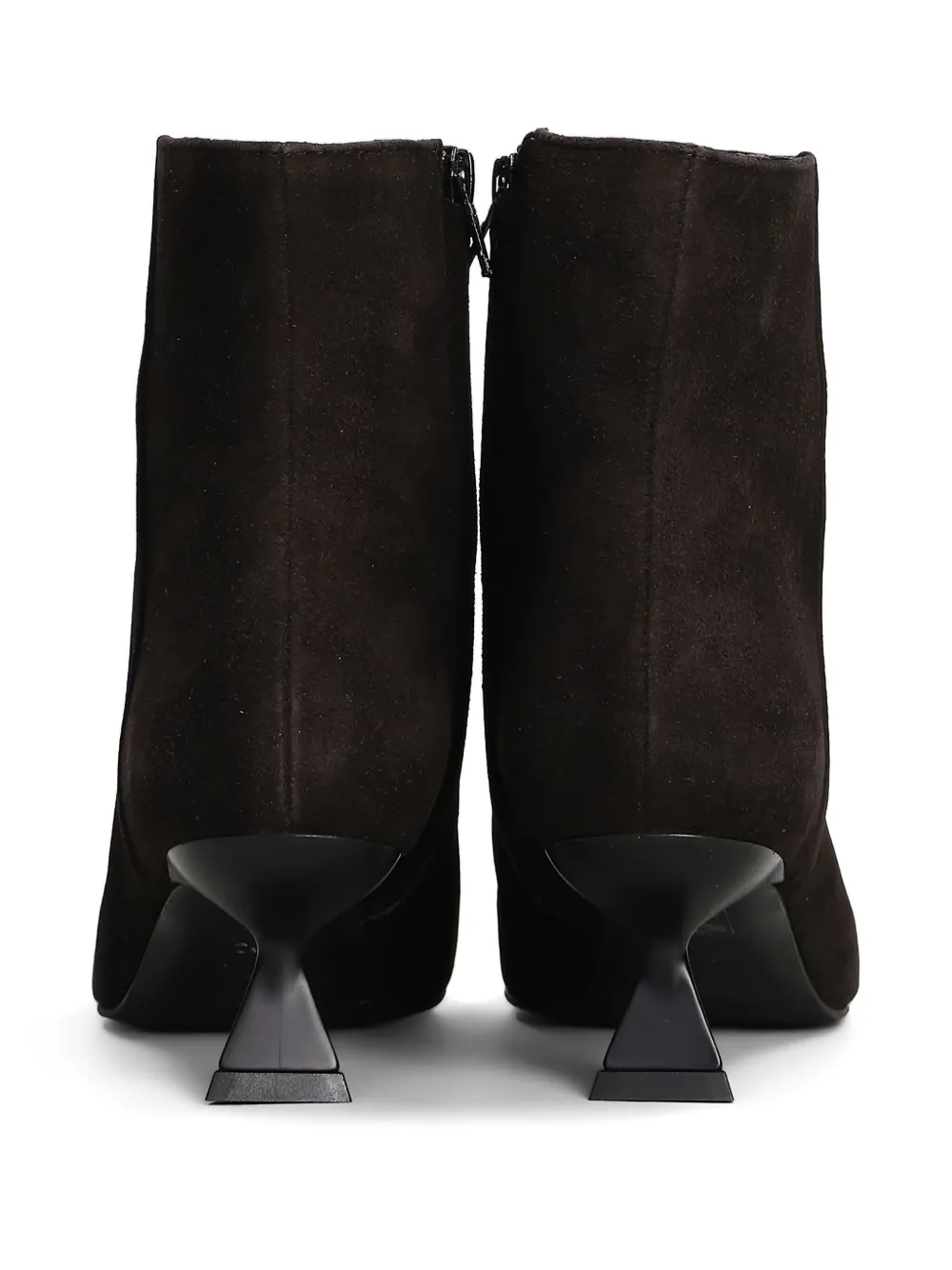 Roberto Festa Jina pointed-toe sculpted-heel boots Brown