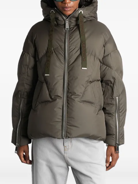 Khrisjoy hooded quilted jacket