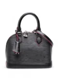 Louis Vuitton Pre-Owned 2017 Epi Alma BB satchel - Black