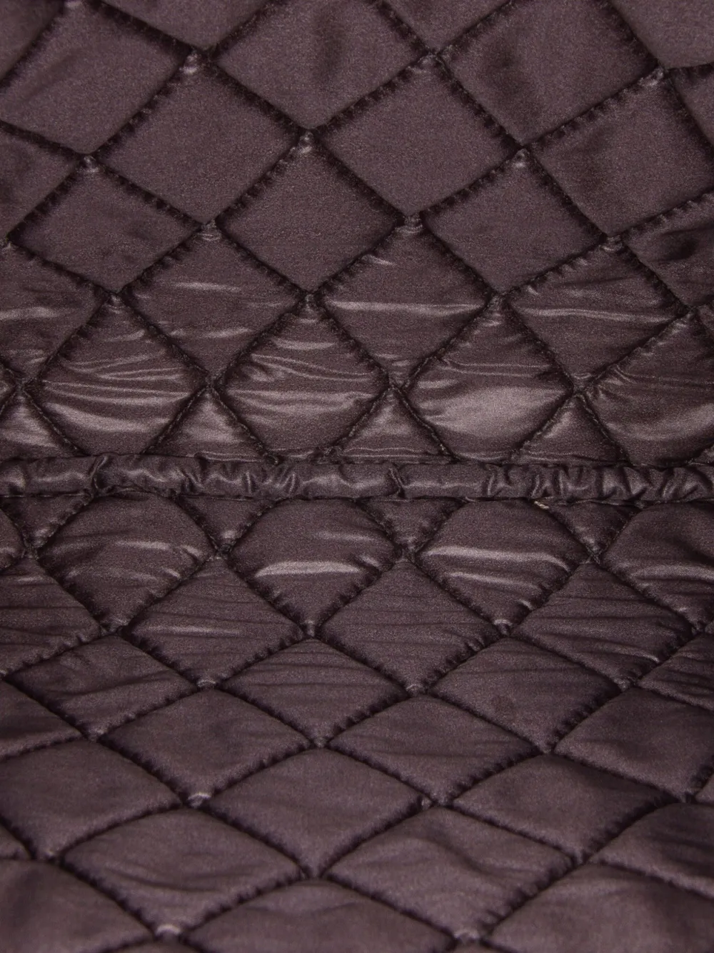 Pre-owned Chanel 2017-2018 Medium Cc Quilted Caviar O Case Clutch Bag In Black