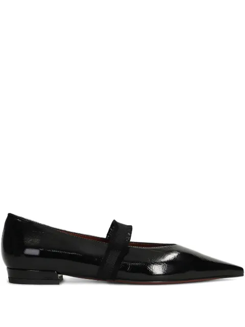 Roberto Festa frayed flat pumps