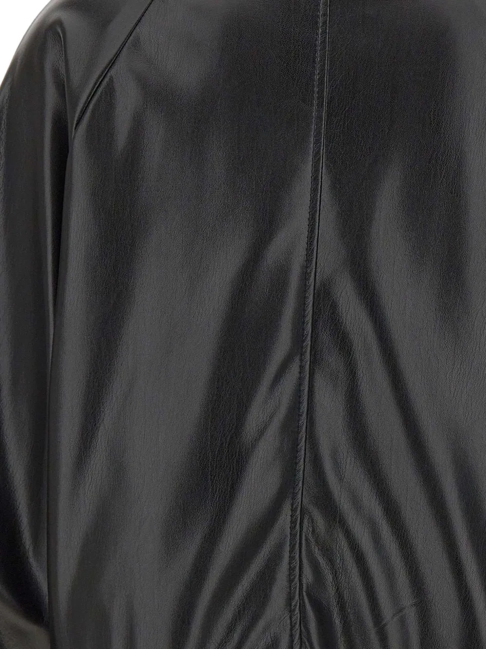 Marella Turtleneck Patch-pocket Jacket In Black