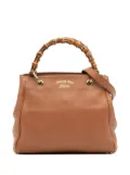 Gucci Pre-Owned 2016-2025 Small Calfskin Bamboo Shopper satchel - Brown