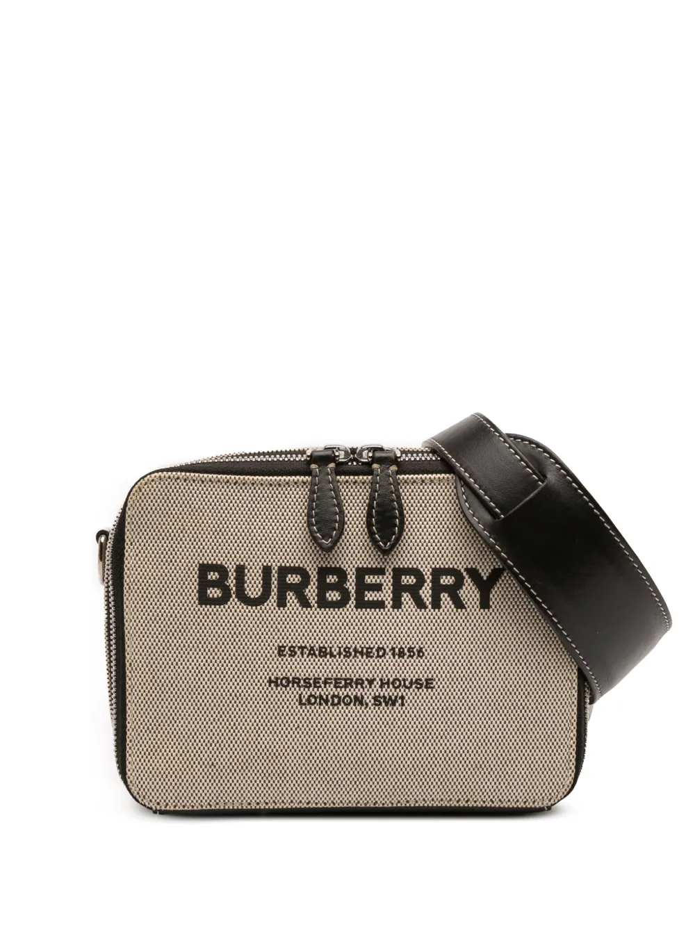 Burberry Pre-Owned 2018-2025 Canvas Horseferry Print crossbody bag - Burberry Pre-Owned 2018-2025 Canvas Horseferry Print crossbody bag -