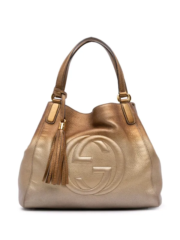Gucci Pre-Owned 2016-2025 Medium Leather Ombre Soho Cellarius tote bag
