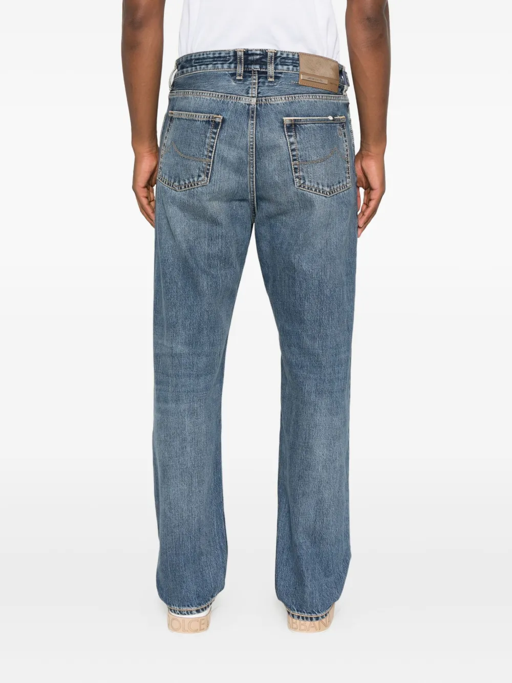Jacob Cohën Katoenen jeans Blauw