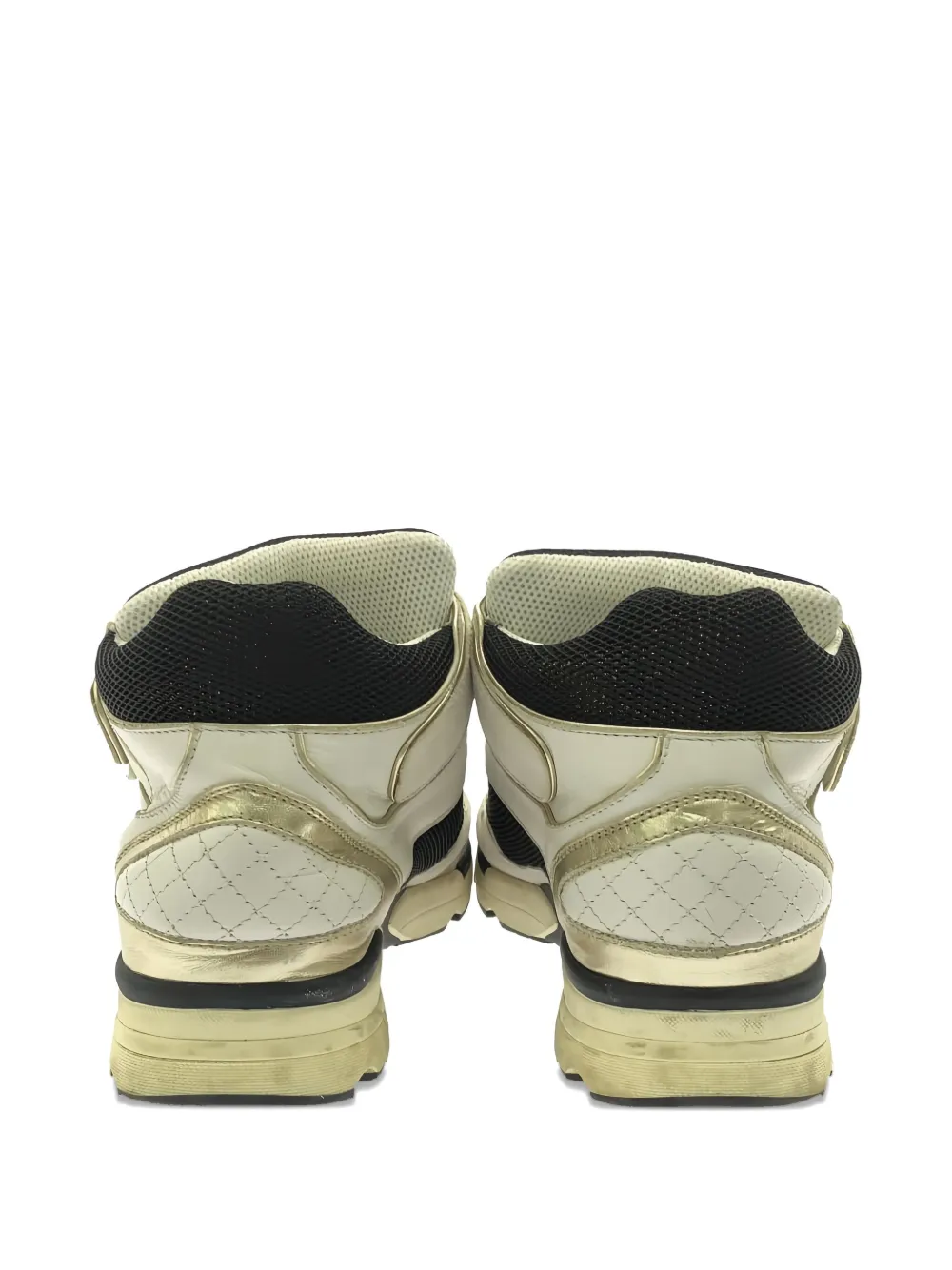 CHANEL Pre-Owned lace-up high-top sneakers | Women | Image 2