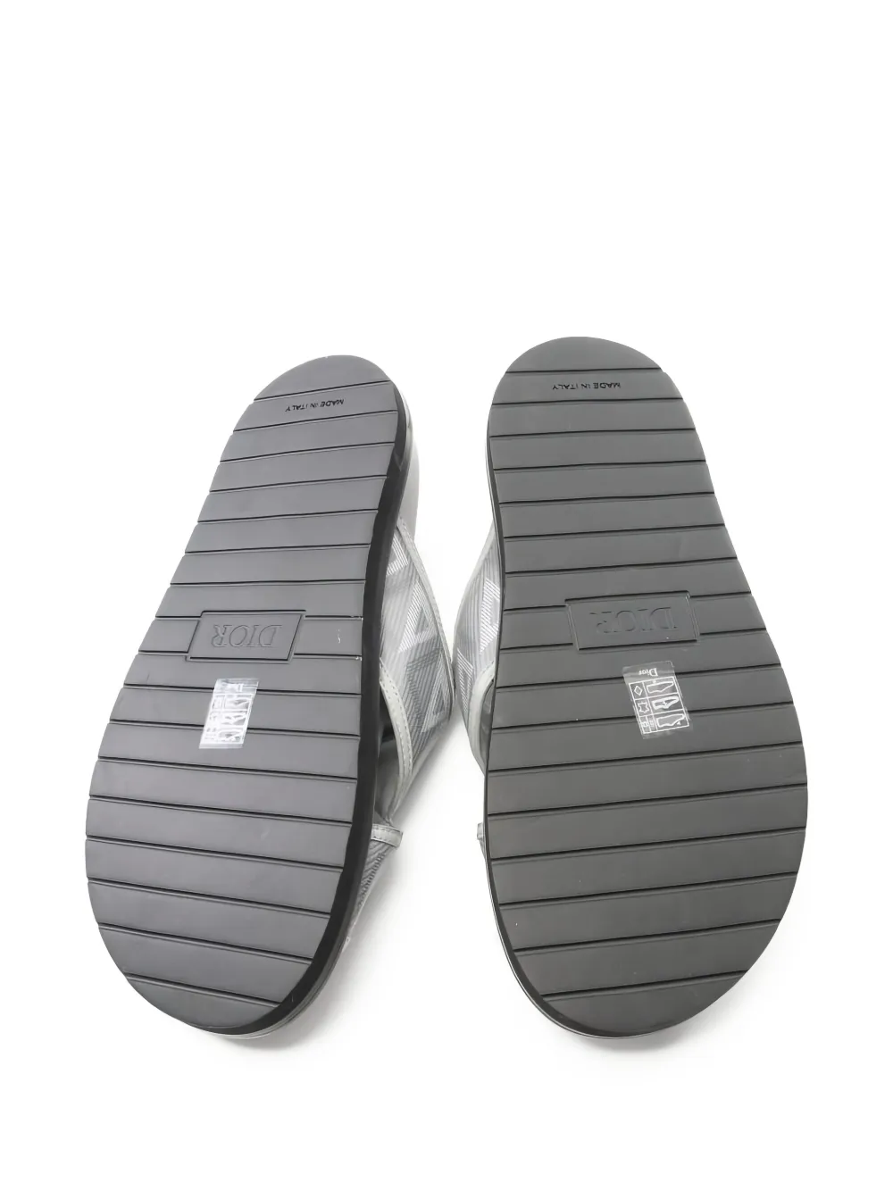 Christian Dior Pre-Owned Aqua CD Diamond slides | Image 2