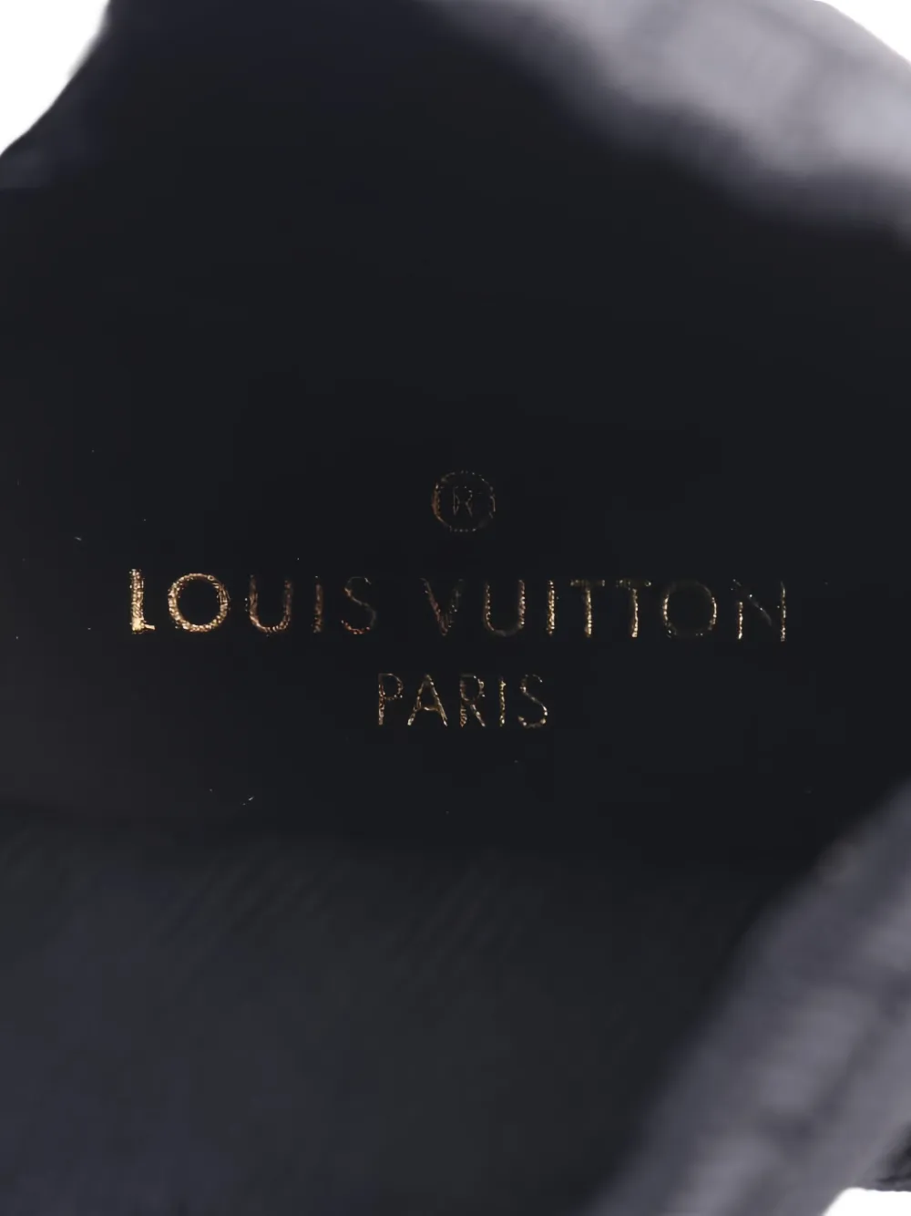 Pre-owned Louis Vuitton Aftergame High-top Sneakers In Black
