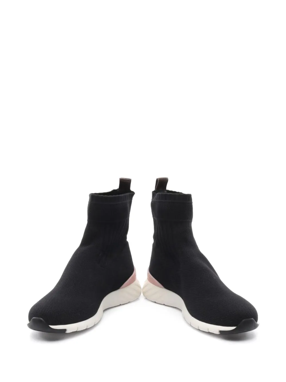 Pre-owned Louis Vuitton Aftergame High-top Sneakers In Black