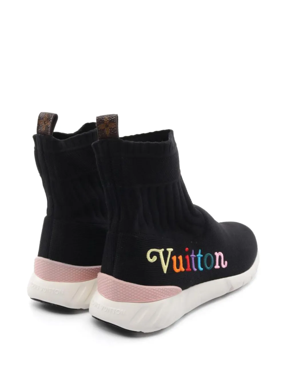 Louis Vuitton Pre-Owned Aftergame high-top sneakers - Zwart