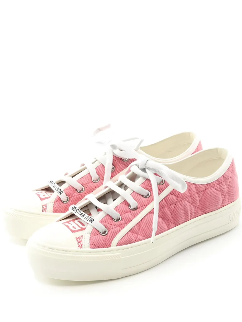 Christian Dior Pre-Owned Walk'n'Dior スニーカー - ピンク Christian Dior Pre-Owned Walk'n'Dior スニーカー - ピンク