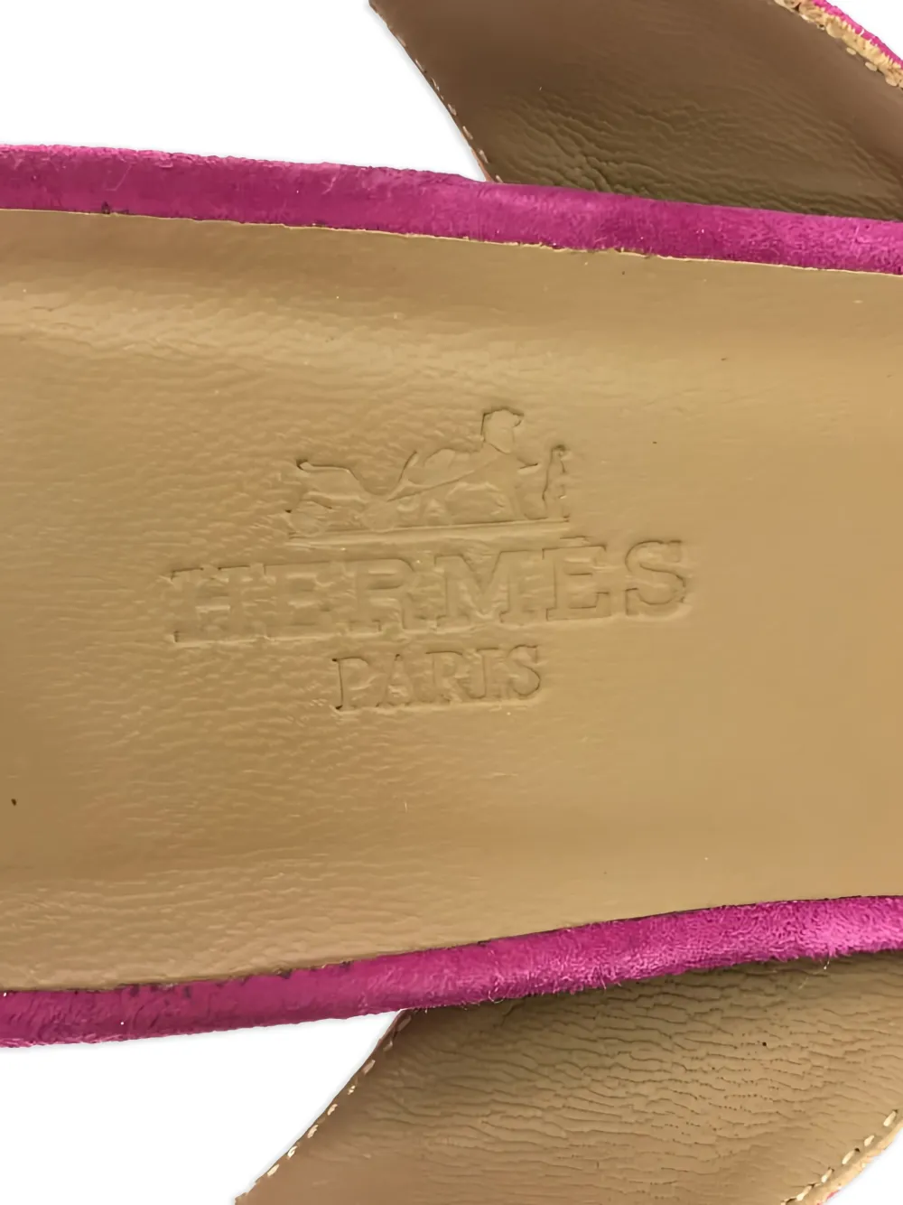 Hermès Pre-Owned 65mm H-strap Slingback Sandals Pink FARFETCH IN