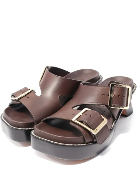 Loewe Pre-Owned sandalias Ease con plataforma de 85mm