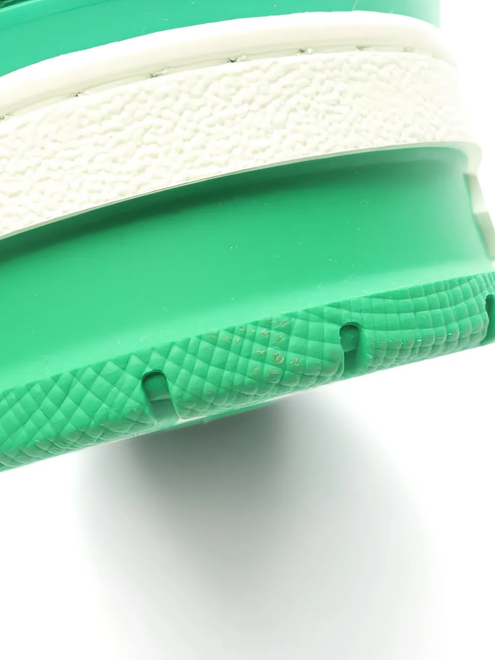 Pre-owned Louis Vuitton Monogram-pattern Sneakers In Green