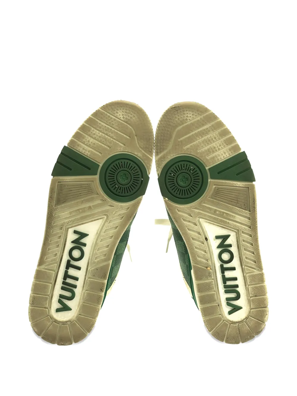 Louis Vuitton Pre-Owned Damier leather sneakers | Image 2