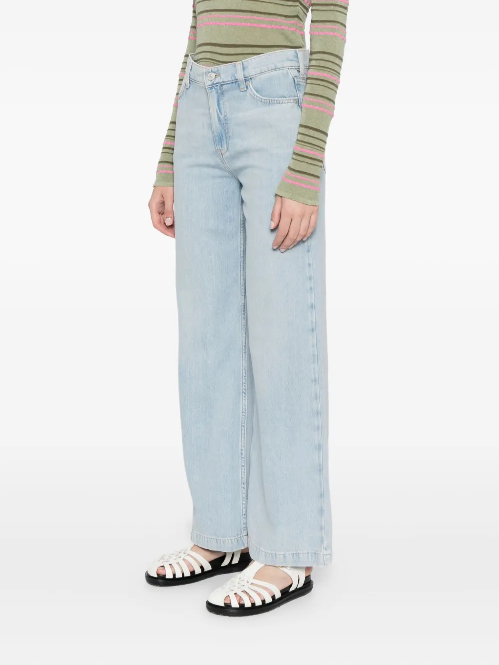 Free People Stride jeans Blauw