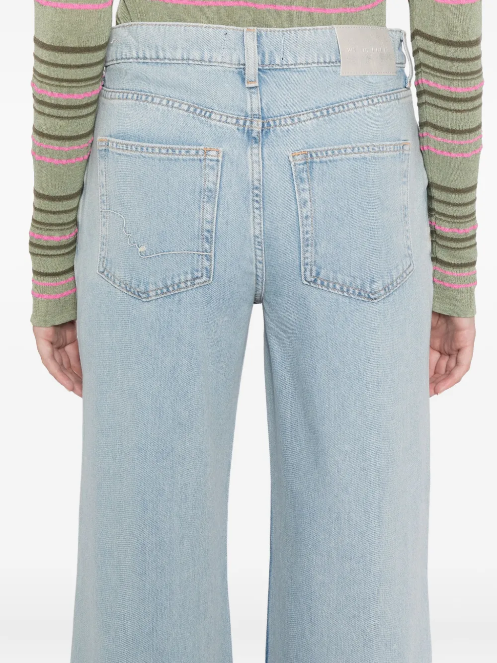 Free People Stride jeans Blauw